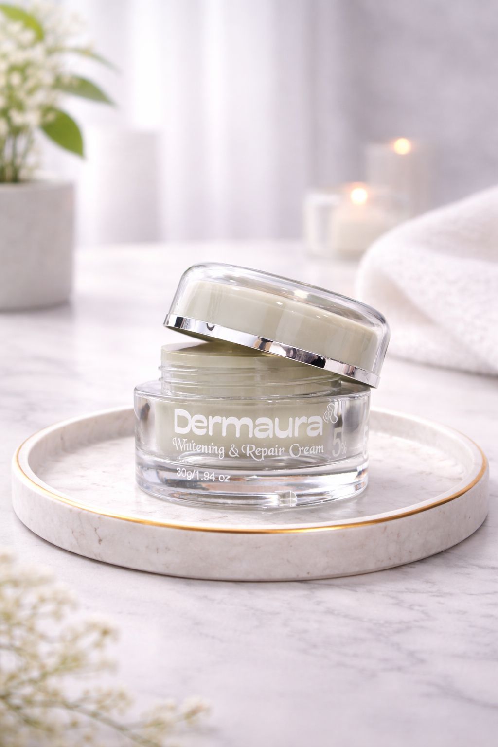 Dermaura Whitening Cream – Brighten, Hydrate & Glow