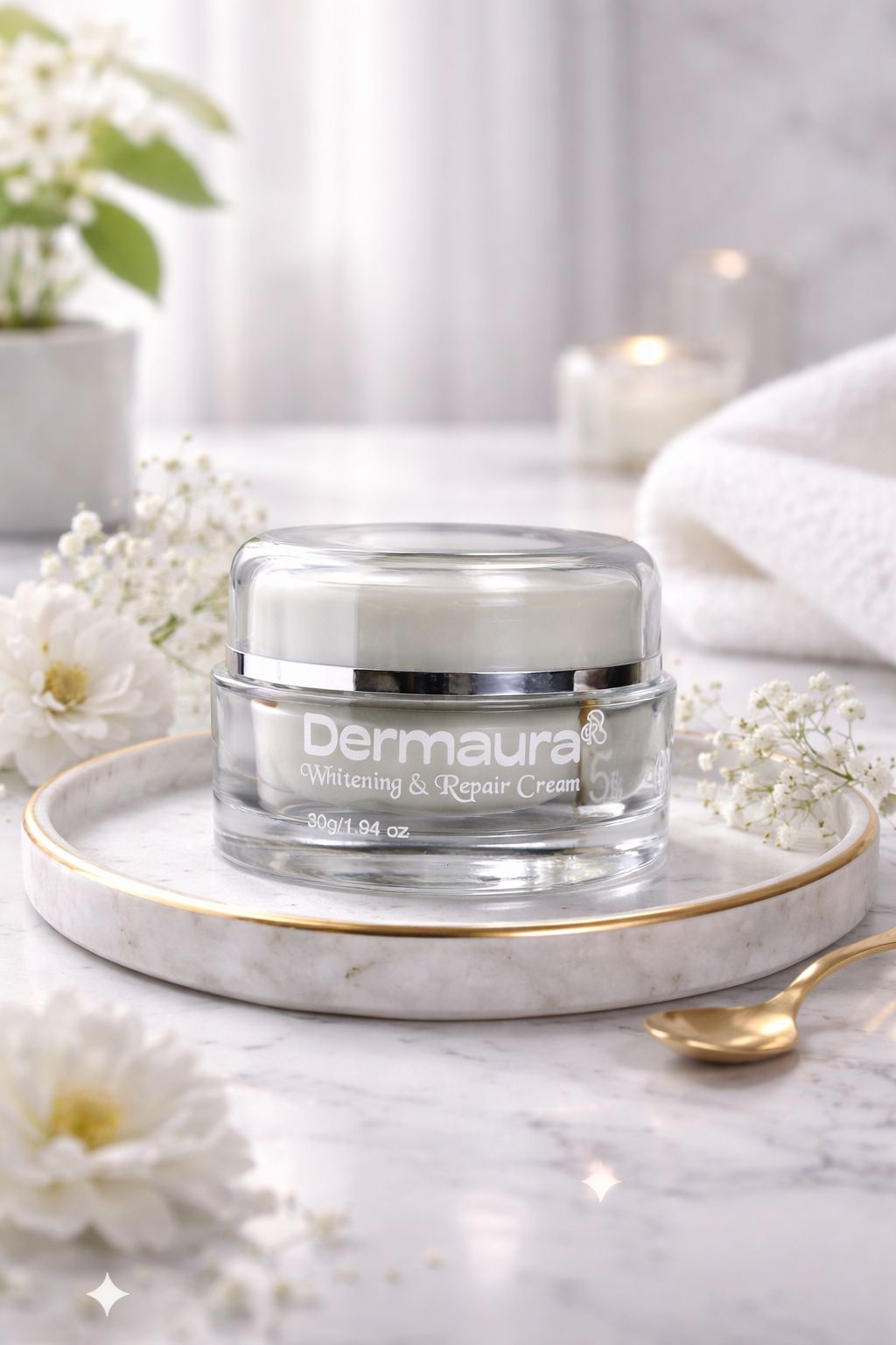 Dermaura Whitening Cream – Brighten, Hydrate & Glow