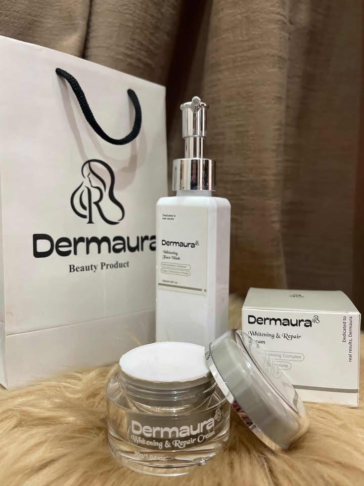 Dermaura Glow Care Combo – Face Wash & Whitening Cream